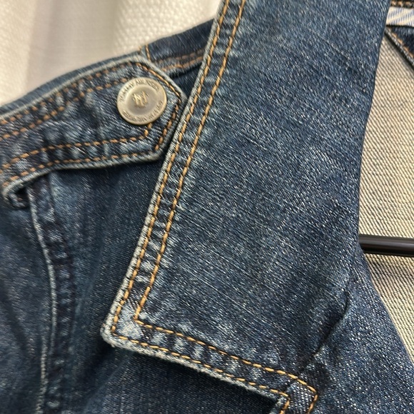 Women’s Tommy Hilfiger Denim Asymmetrical Zip Jacket Size Small - Picture 4 of 6